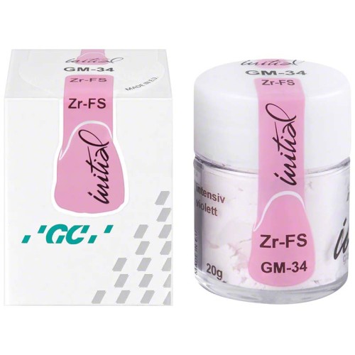 Initial Zr-FS
 Pot de-20g Teinte-GM-34 Intensive violet