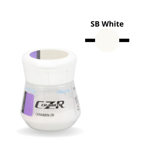 Cerabien ZR - CZR
 Nuance-Shade Base - SB Couleur-White Pot de-10g