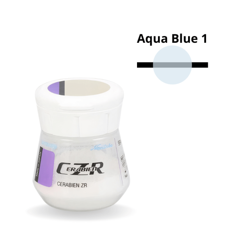 Cerabien ZR - CZR
 Nuance-Luster - LT Couleur-Aqua Blue 1 Pot de-10g