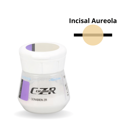 Cerabien ZR - CZR
 Nuance-Luster - LT Couleur-Incisal Aureola Pot de-10g