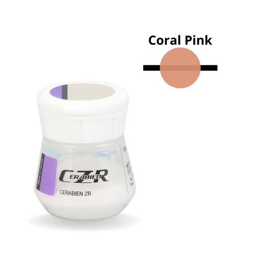 Cerabien ZR - CZR
 Nuance-Modifier / Mamelon Couleur-Coral Pink Pot de-10g