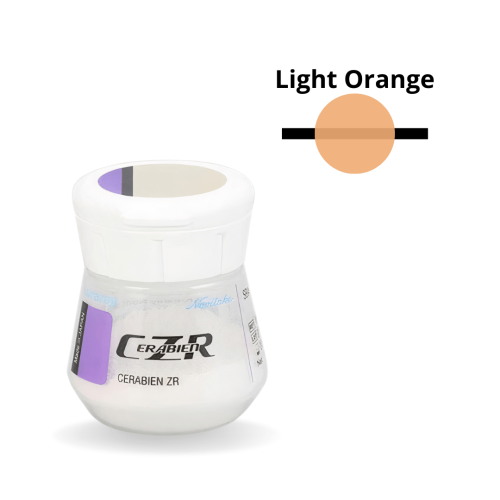 Cerabien ZR - CZR
 Nuance-Modifier / Mamelon Couleur-Light Orange Pot de-10g