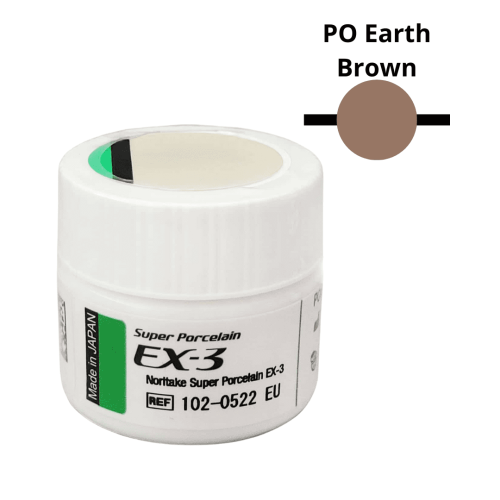 Pâte Opaque EX-3
 Nuance-Paste Opaque Modifier - PO (3g) Couleur-Earth Brown