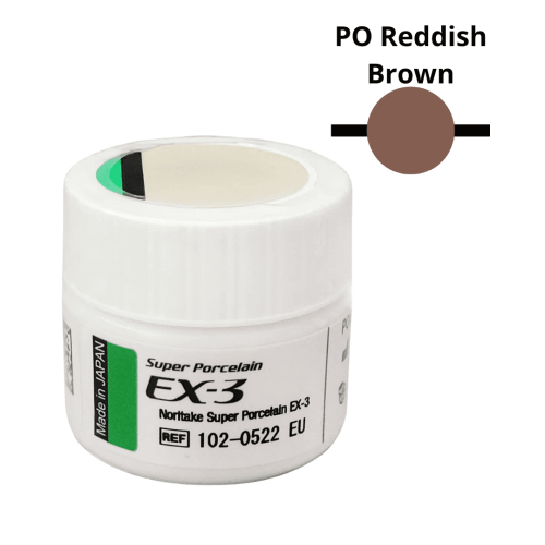 Pâte Opaque EX-3
 Nuance-Paste Opaque Modifier - PO (3g) Couleur-Reddish Brown