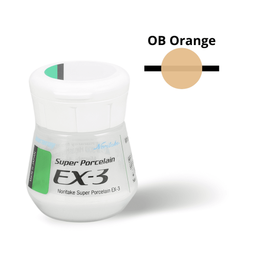 Super Porcelain EX-3
 Couleur-Orange Nuance-Opacious Body - OB Pot de-10g