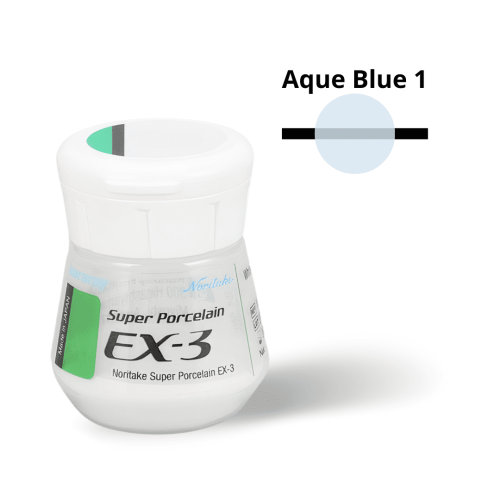 Super Porcelain EX-3
 Nuance-Luster - LT Couleur-Aqua Blue 1 Pot de-10g