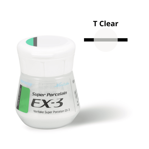 Super Porcelain EX-3
 Couleur-Clear Nuance-Translucent - T Pot de-10g