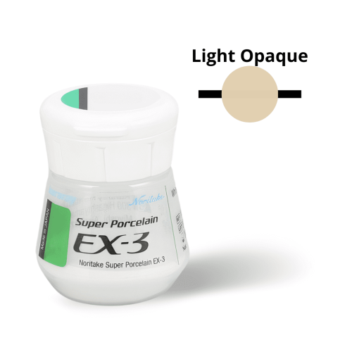 Super Porcelain EX-3
 Pot de-10g Couleur-Light Opaque Nuance-Addmate