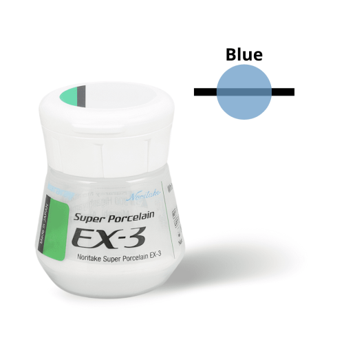 Super Porcelain EX-3
 Couleur-Blue Pot de-10g Nuance-Modifier