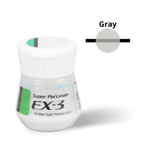 Super Porcelain EX-3
 Couleur-Gray Pot de-10g Nuance-Modifier