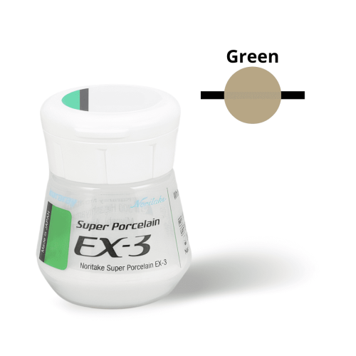 Super Porcelain EX-3
 Couleur-Green Pot de-10g Nuance-Modifier