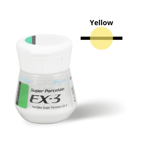 Super Porcelain EX-3
 Couleur-Yellow Pot de-10g Nuance-Modifier