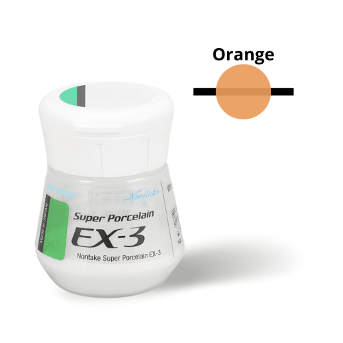 Super Porcelain EX-3
 Couleur-Orange Pot de-10g Nuance-Modifier