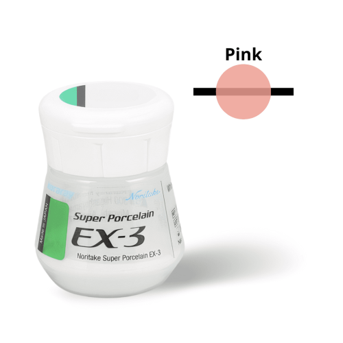 Super Porcelain EX-3
 Couleur-Pink Pot de-10g Nuance-Modifier